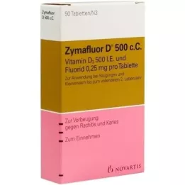 ZYMAFLUOR D 500 C C tablets, 90 pcs