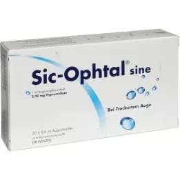 SIC OPHTAL Sine eyetr. Eye drops, 30x0.6 ml