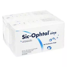 SIC OPHTAL sine Augentr. Eye drops, 120X0.6 ml