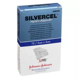 SILVERCEL Hydroalginate bandage 5x5 cm, 10 hours
