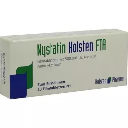 NYSTATIN Holsten film -coated tablets, 20 pcs
