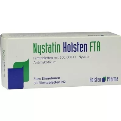 NYSTATIN Holsten Filmtabletten, 50 St