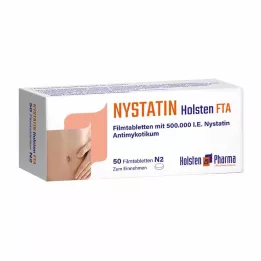 NYSTATIN Holsten film-coated tablets, 50 pcs