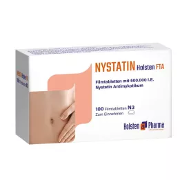 NYSTATIN Holsten film-coated tablets, 100 pcs