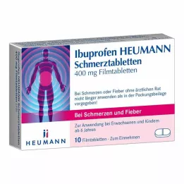 IBUPROFEN Heumann Pain Tablets 400 mg, 10 pcs