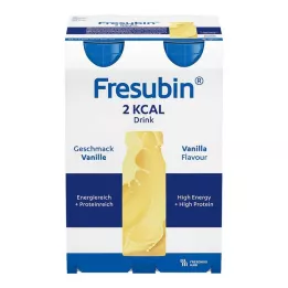 FRESUBIN 2 kcal DRINK Vanilla Drinking Bottle, 4X200 ml