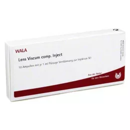 LENS VISCUM comp.Inject ampoules, 10X1 ml
