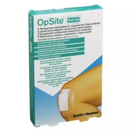 OPSITE Post-OP 5x6.5 cm bandage, 5 pcs