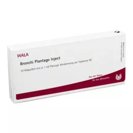 BRONCHI PLANTAGO Inject ampoules, 10x1 ml