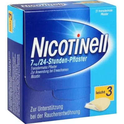 NICOTINELL 7 mg/24-Stunden-Pflaster 17,5mg, 21 St