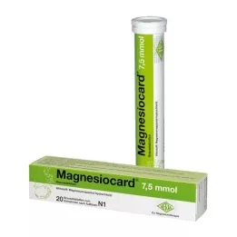 MAGNESIOCARD 7.5 mmol effervescent tablets, 20 pcs