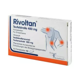 RIVOLTAN Devils Claw 480 mg film-coated tablets, 50 pcs