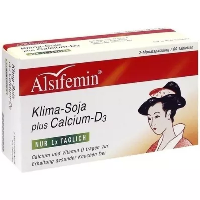 ALSIFEMIN Klima-Soja plus Calcium D3 Tabletten, 60 St