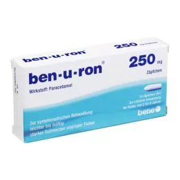 BEN-U-RON 250 mg suppositories, 10 pcs