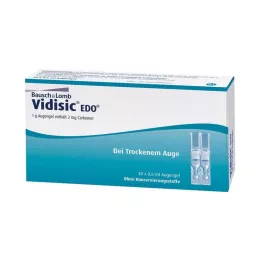 VIDISIC EDO Eye gel, 30X0.6 ml