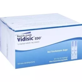 VIDISIC EDO eye gel, 120x0.6 ml