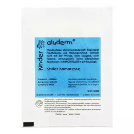 ALUDERM Childrens compresses 6x6 cm, 1 piece