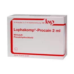LOPHAKOMP Procaine 2 ml injection solution, 10X2 ml