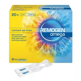 REMOGEN Omega eye drops, 20X0.25 ml