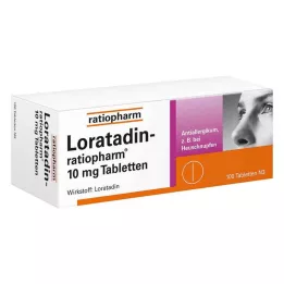 LORATADIN-ratiopharm 10 mg tablets, 100 pcs