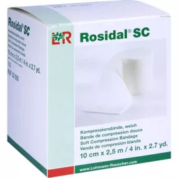 ROSIDAL SC Compression bandage soft 10 cmx2.5 m, 1 pc