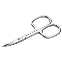 APOLINE Nail scissors 9 cm, micro-serrated, chrome-plated, 1 pc