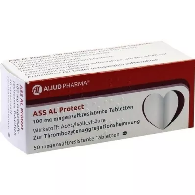 ASS AL Protect 100 mg gastrointestinal tablets, 50 pcs