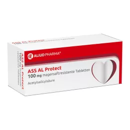 ASS AL Protect 100 mg gastro-resistant tablets, 50 pcs