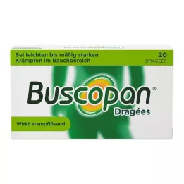 BUSCOPAN Dragees, 20 pcs