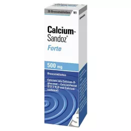CALCIUM SANDOZ forte effervescent tablets, 20 pcs