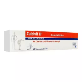 CALCIVIT D effervescent tablets, 20 pcs