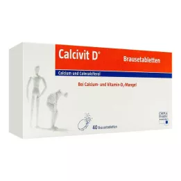 CALCIVIT D effervescent tablets, 40 pcs