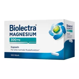 BIOLECTRA Magnesium 300 mg capsules, 100 pcs