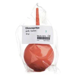 Ear syringe large 90 g rubber, 1 pc