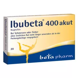 IBUBETA 400 acute film-coated tablets, 20 pcs