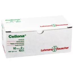 CELLONA Plaster bandages 10 cmx2 m, 10 pieces
