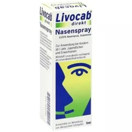 LIVOCAB Direct nasal spray, 5 ml