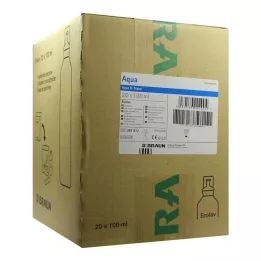 AQUA B.Braun Rinse Solution Ecolav, 20X100 ml