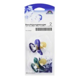 Soother cherry latex, 2 pcs