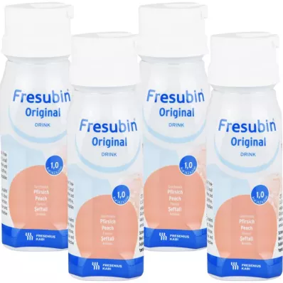 FRESUBIN ORIGINAL DRINK Pfirsich Trinkflasche 6X4X200 ml