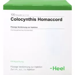 COLOCYNTHIS HOMACCORD ampoules, 100 pcs
