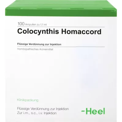 COLOCYNTHIS HOMACCORD ampoules, 100 pcs