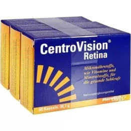 CENTROVISION Cápsulas de retina, 180 pz