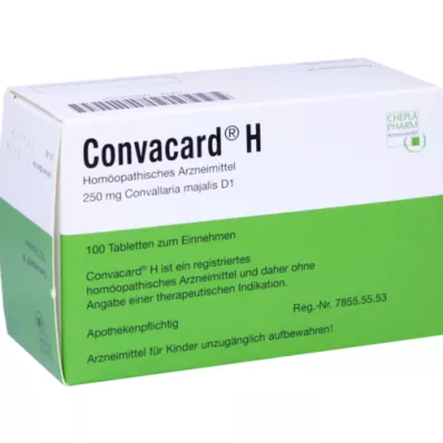 CONVACARD H tablets, 100 pcs