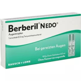 BERBERIL N EDO Eye drops, 10x0.5 ml