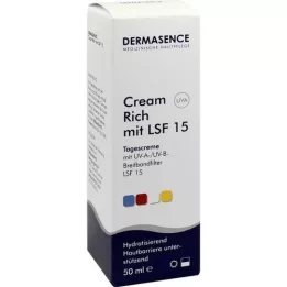 DERMASENCE Cream rich LSF 15, 50 ml