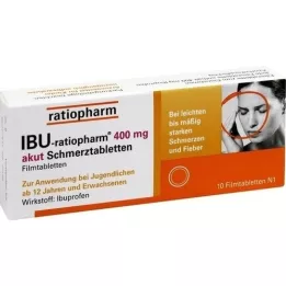 IBU-RATIOPHARM 400 mg acute painbl.filmtambl., 10 pcs