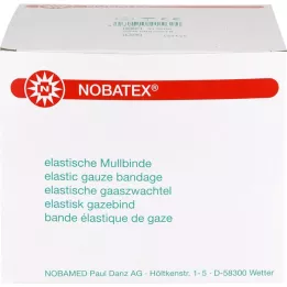 NOBATEX Mullbinden elastic 6 cmx4 m unpacked, 50 pcs
