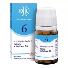 BIOCHEMIE DHU 6 Kalium sulfuricum D 6 tablets, 80 pcs