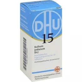 BIOCHEMIE DHU 15 iodatum potasu D 12 tabletek, 80 szt